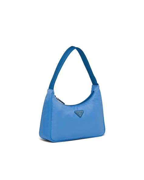 prada re-edition 2000 nylon mini-bag blue|prada re edition mini bag.